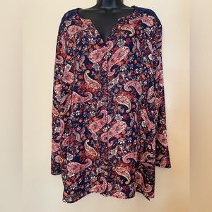 Terra & Sky 2X (20W-22W) blouse